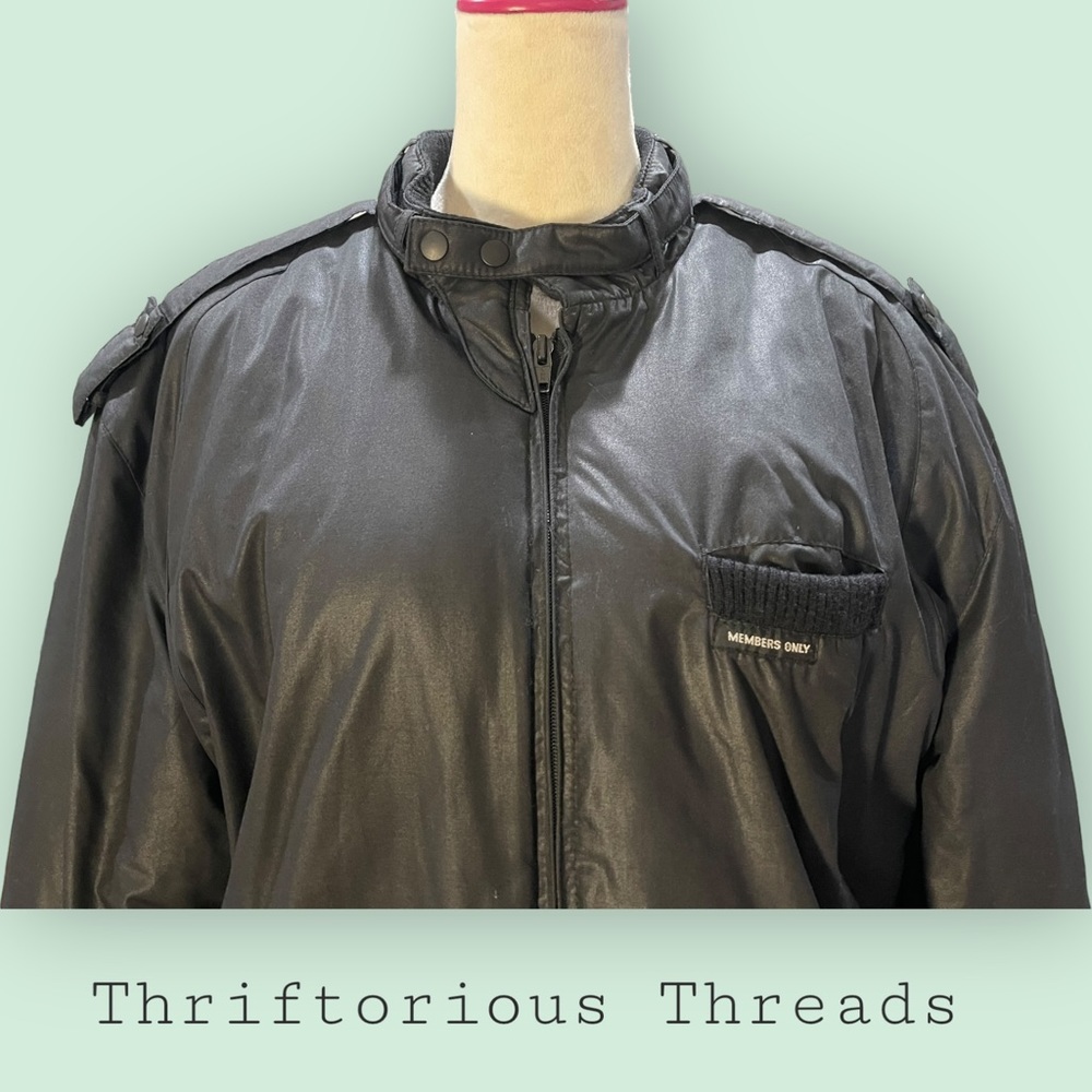 Vintage Members Only Iconic Racer Jacket - Picture 2 of 9